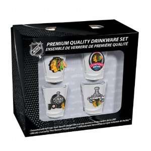  Blackhawks 2010 Stanley Cup Champions 4 piece Collector 3D Logo 