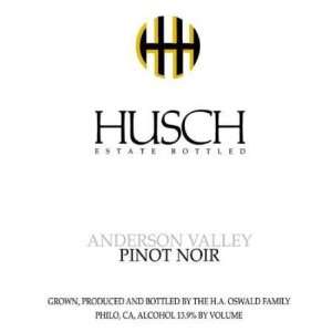  2008 Husch Vineyards Pinot Noir 750ml Grocery & Gourmet 