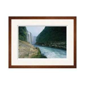  Tamul Falls Rio Santa Maria Mexico Framed Giclee Print 