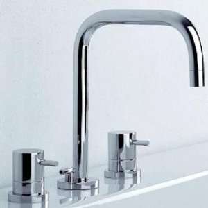   0103H2 Lacava Design Square Turning Faucet W Pop up Polished Chrome