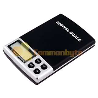 200g x 0.01g Digital Pocket Scale & Calibration Weights  