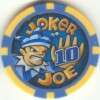 pc 13.5 gm JOKER JOE poker chip samples set #130  