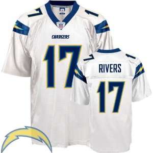   Chargers #17 Phillip Rivers White NFL Jersey Authentic Football Jersey