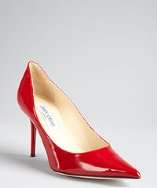 Jimmy Choo red patent leather