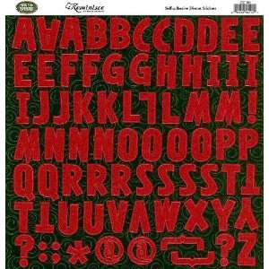   Cane Christmas Glitter Sticker Sheet, Alphabet Arts, Crafts & Sewing