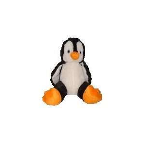  15 Inch Stuffed Animal Penguin with White T Shirt, Fluff 