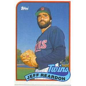 1989 Topps #775 Jeff Reardon [Misc.] 