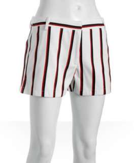 Abaete white striped sailor shorts   