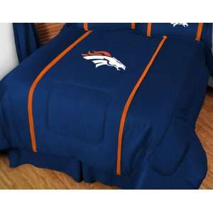  Denver Broncos MVP Team Color Comforter   Full/Queen Bed 