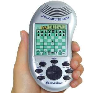  Excalibur LCD Handheld Video Chess (375) Toys & Games