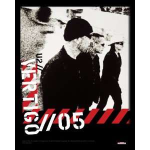  U2 Vertigo B&W, 8 x 10 Poster Print, Framed, Special 