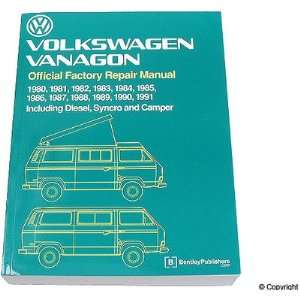 New VW Transporter/Vanagon Repair Manual 80 81 82 83 84 85 86 87 88 