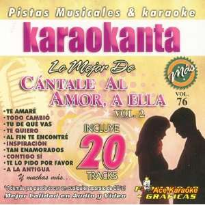  Karaokanta KAR 8076   Cantale Al Amor A Ella / Vol. 2 / Lo 