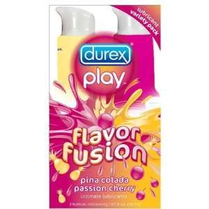 Durex Play Flavor Fusion Multict Lubricants 3.34 oz (Quantity of 5)