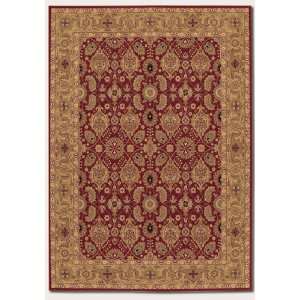   139Area Rug Classic Persian Pattern in Persian Red