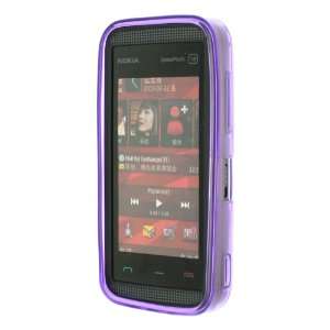   Purple Hydro Gel Case for Nokia 5530 XpressMusic Electronics