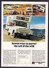 1966 International Travelall & Scout Campermobiles photo vintage print 