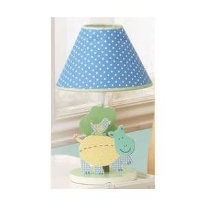  Silly Sounds Hippo Lamp w/Shade
