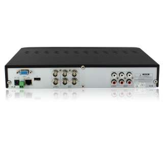 The DVR H9104V is a 4 channel, fully integrated, real time, and 