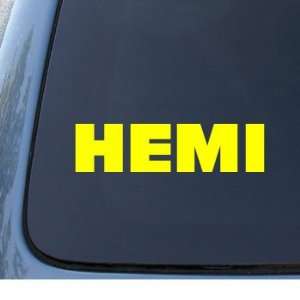 HEMI   Car, Truck, Notebook, Vinyl Decal Sticker #1128  Vinyl Color 