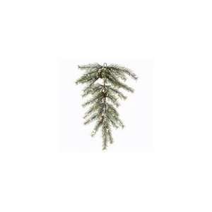  Pack of 2 Tannenbaum Pine with Snow Christmas Teardrop 