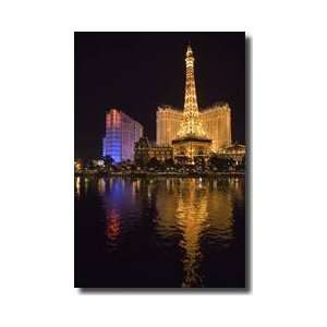  Lights Of Las Vegas Nevada Giclee Print