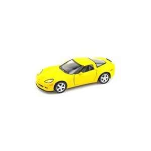  2007 Chevy Corvette Z06 1/36 Yellow Toys & Games