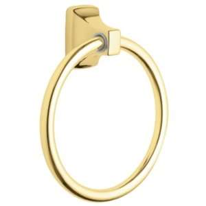   Moen 2860PB Contemporary Towel Ring, Polished Brass