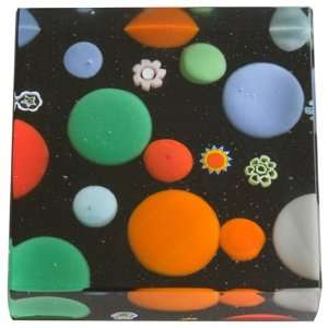   Dots Authentic Murano Glass Paperweight, Gift Boxed