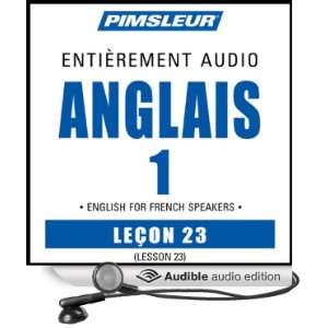 ESL French Phase 1, Unit 23 Learn to Speak and Understand English as 