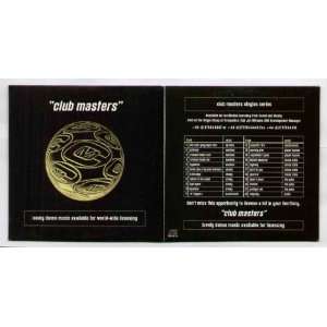 com CLUB MASTERS   CLUB MASTERS SINGLES SERIES   CD (not vinyl) CLUB 