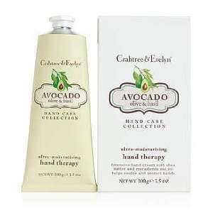  Avocado, Olive & Basil Hand Therapy Cream 100ML Beauty