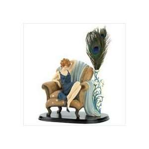  Lady In Chair Figurine