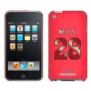  Chris Wells Back Jersey on iPod Touch 4G XGear Shell Case 
