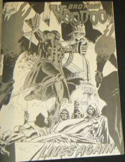 brother voodoo and the zombie simon garth it has a nm value of $ 38 