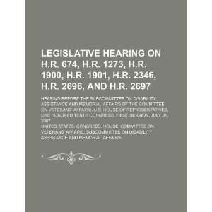  Legislative hearing on H.R. 674, H.R. 1273, H.R. 1900, H.R 