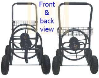 Portable Mobile Garden Hose Reel Cart With Wheels 225 ft. x 5/8 inch 