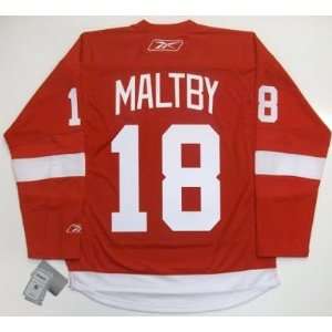 Kirk Maltby Detroit Red Wings Jersey Real Rbk  Sports 