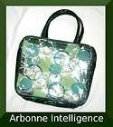 Arbonne Intelligence MAKEUP COSMETIC BAG new travel clear toiletries w 