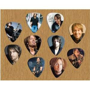  Keith Urban Loose Guitar Picks X 10 (Limited to 500 sets 