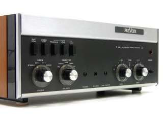 REVOX A78 vintage amplifier   sound of the 70ties  