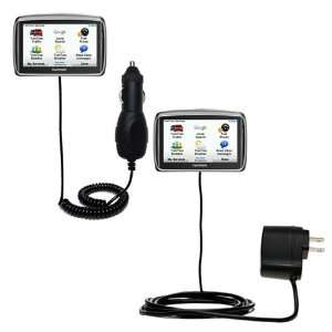  Car and Wall Charger Essential Kit for the TomTom GO 740 