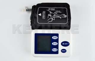 Digital Fully A utomatic LCD Arm Blood Pressure Heart Beat Monitor