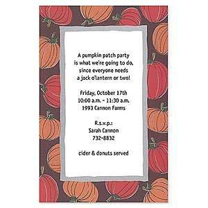 Pumpkin Party Invitation Holiday Invitations Health 