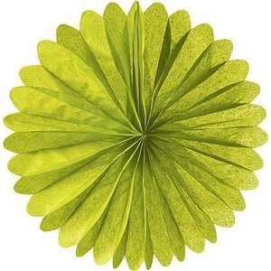    Chartreuse Green 19 Inch Honeycomb Paper Flower