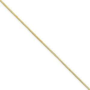  10k .7mm Box Chain Length 24 Jewelry