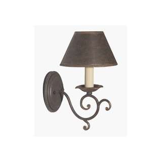  Kenroy Lighting 90171ABZ Valley Forge Sconce Aged Bronze 