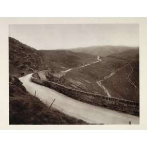  1926 Bwlch Y Goerd Mountain Pass Road to Bala Wales 