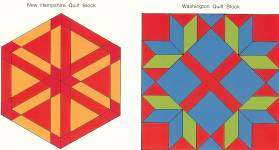   States Patchwork Pattern Book   50 quilt blocks 9780486232430  
