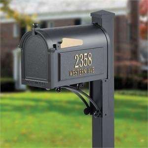  Whitehall Ultimate Mailbox and Pole Set
